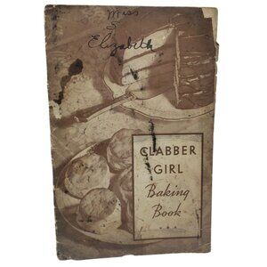Clabber Girl Baking Powder Company Booklet Recipes 1930s Vintage